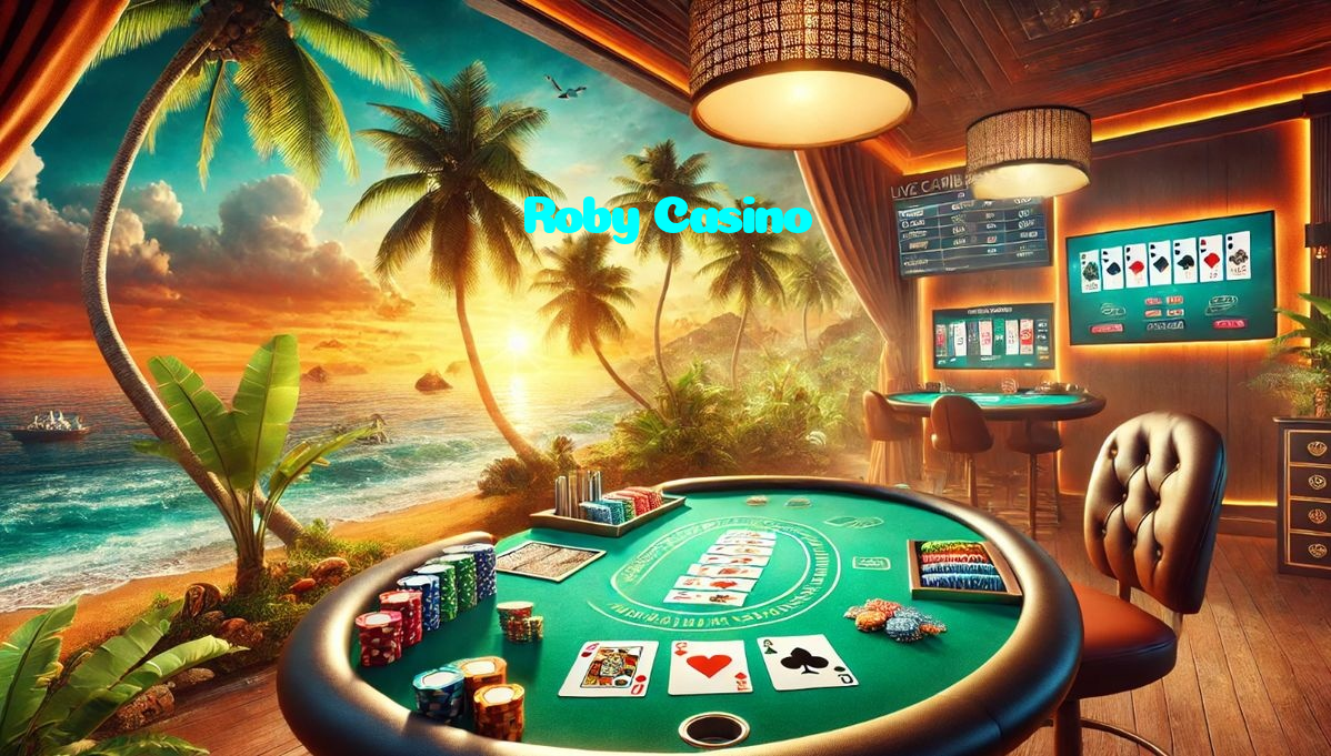 Roby Casino casino presented on mobile device in Pakistan with slots and live games
